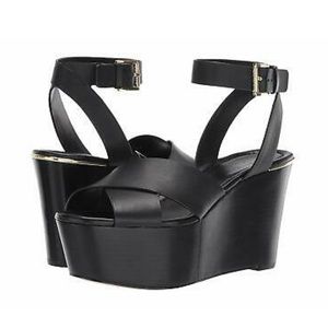 Michael Kors Abbott Wedge Sandal Size 9.5